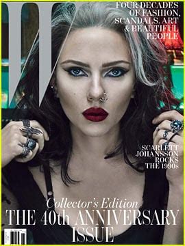 Scarlett Johansson Covers ‘W’ Magazine’s Anniversary Issue | Keira ...