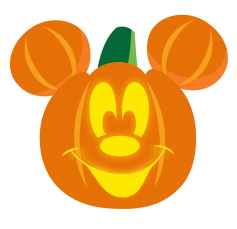 Mickey Mouse Pumpkin Clipart