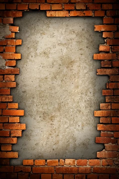 Grunge brick wall photo background vinyl photography backdrops for studio photobooth backdrop ...