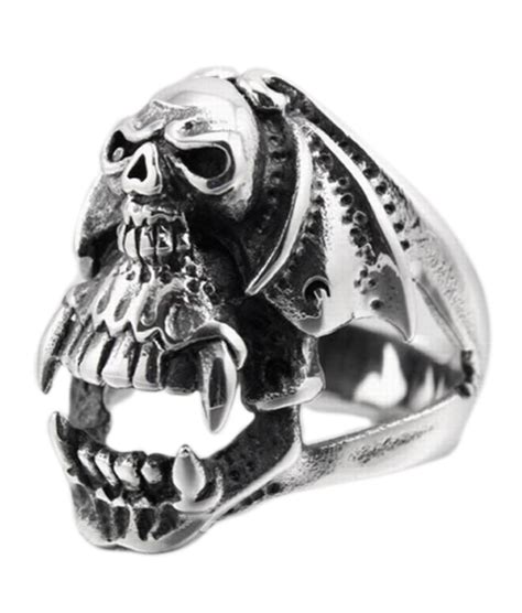 Gothic Ring Design | Skull Action