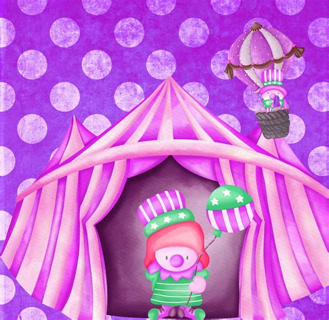 Cute Clown Gnome Circus Tent Free Stock Photo - Public Domain Pictures