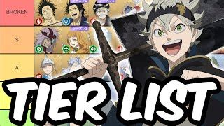 UPDATED TIER LIST - LIVE BEST CHARACTERS RANKED - Black... | Doovi