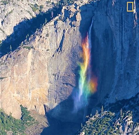 You Need to See this Footage of the Mist Rolling Off Yosemite Falls Like a Flowing Rainbow ...