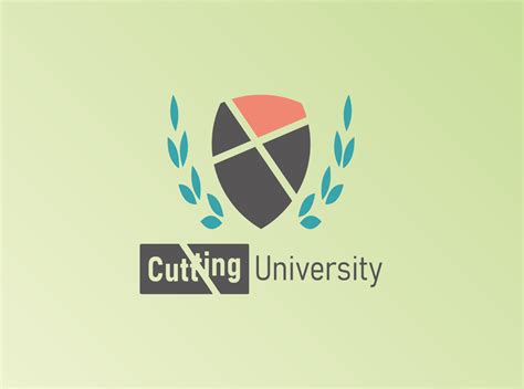 Cutting University Logo by Attila Gergely Madaras on Dribbble