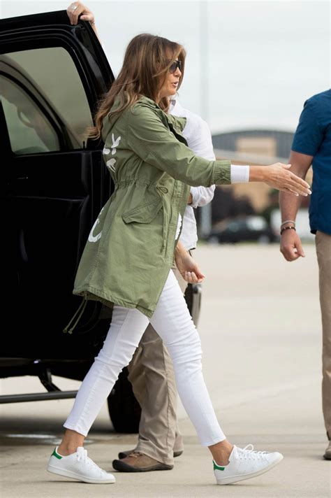 Melania Trump Wearing Sneakers: See the Brands & Outfits [PHOTOS] – Footwear News