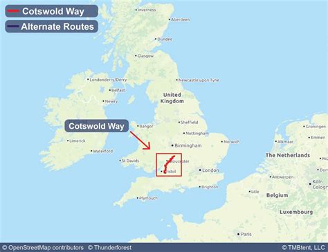 Cotswold Way | Maps & Routes - TMBtent