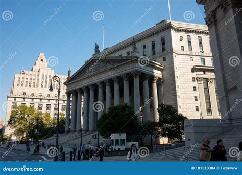 New York State Supreme Court Building Editorial Stock Image - Image of ...