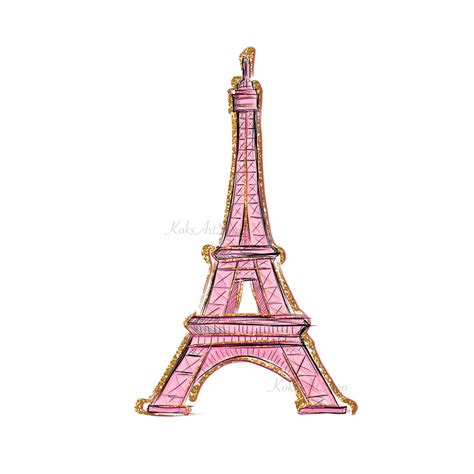 Eiffel Tower Png, Eiffel Tower Clip Art, Eiffel Tower Illustration ...