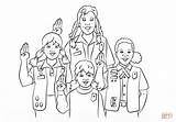 Girl Scouts Pledge coloring Page  Free Printable Coloring Pages sketch template