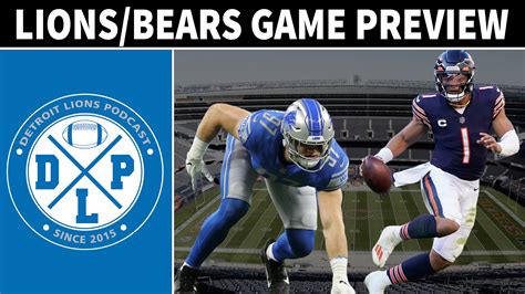 [439] Chicago Bears Game Preview - The Detroit Lions Podcast