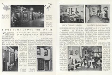 Little Shops Around the Corner | Vogue | JANUARY 1, 1916