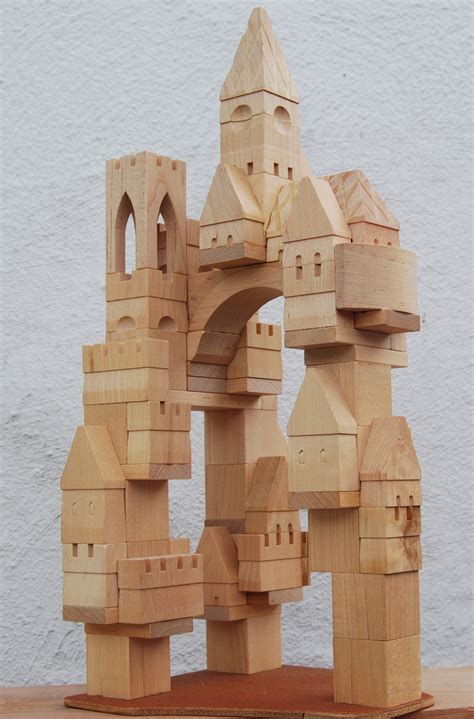 " Handmade wooden toy Castle building blocks " #woodentoy | Kids wooden toys, Wooden toy castle ...