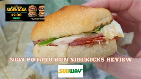 Are the new POTATO BUN sandwiches at SUBWAY any good? - YouTube