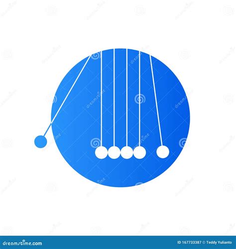 Circle pendulum logo stock vector. Illustration of circle - 167733387