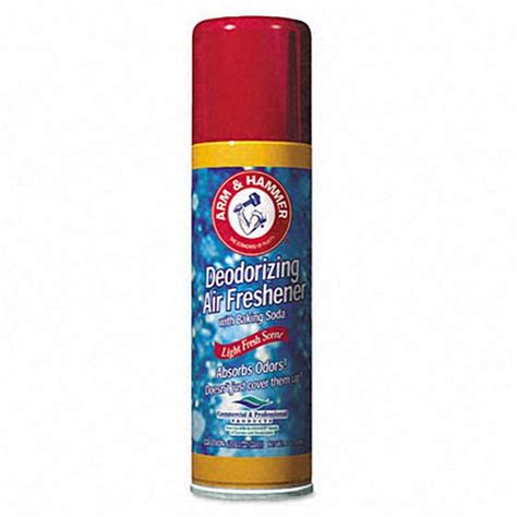 Baking Soda Air Freshener, Aerosol, Light Fresh Scent, 7 oz - The ...