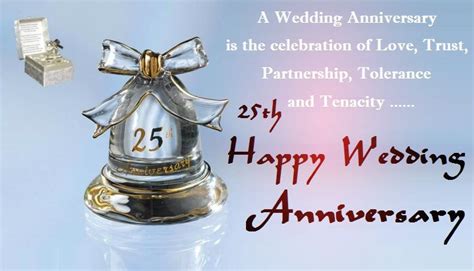 Wedding anniversary wishes, 25th wedding anniversary wishes, Happy 25th anniversary