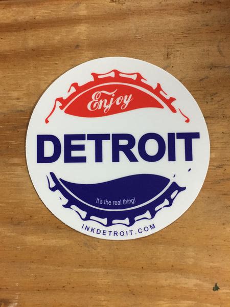 It's A Detroit Thing Bumper Sticker | Ink Detroit