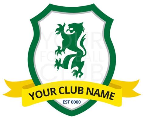 Badge Design FB003 - Your Football Club