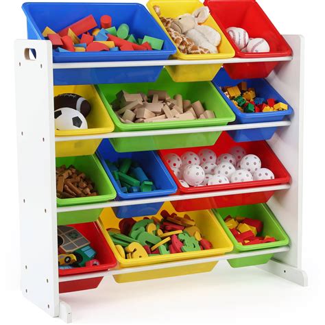 Tot Tutors Summit Kids Toy Storage Organizer with 12 Bins - Walmart.com