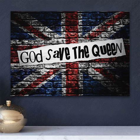 God Save The Queen the Artistry of the Queen’s Guard Canvas Poster ...