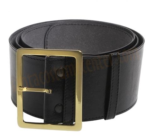 Faux leather Santa belt - santacostumecenter.com