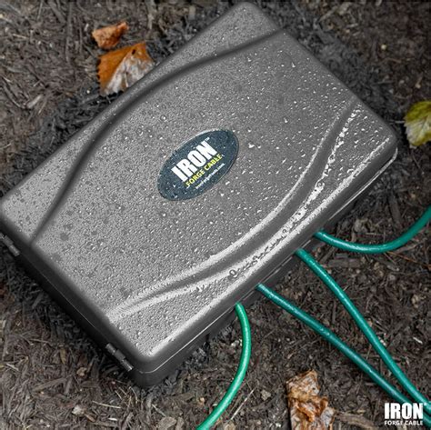 Weatherproof Extension Cord Connection Box - Waterproof Outdoor Cover ...