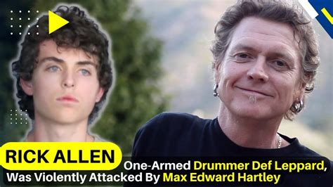 Def Leppard, One-Armed Drummer Rick Allen, Was Violently Attacked By Max Edward Hartley - YouTube