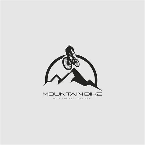 mountain bike logo vector 27880826 Vector Art at Vecteezy