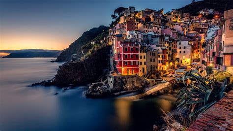 1920x1080 Resolution Cinque Terre Ligurian Sea Italy 1080P Laptop Full HD Wallpaper - Wallpapers Den