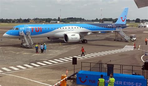 TUI fly Belgium diverts all Antwerp Airport flights via Brussels due to Embraer E195 E2 spare ...