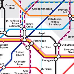 Tube Map East Croydon