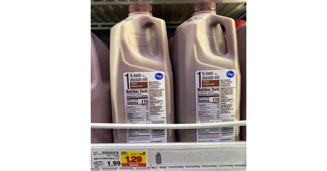 Kroger brand Chocolate Milk (1/2 gal) is JUST $1.29!! | Kroger Krazy