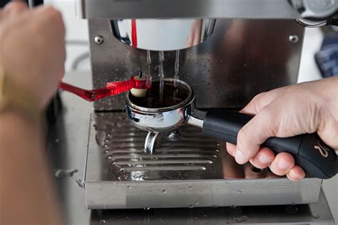 Cleaning and caring for your espresso machine