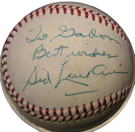 Sid Luckman | PSA AutographFacts℠