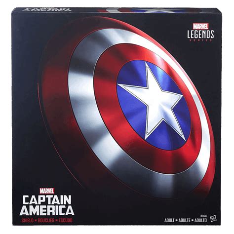 Marvel - Captain America - Shield Marvel Legends 24" Replica - ZiNG Pop ...