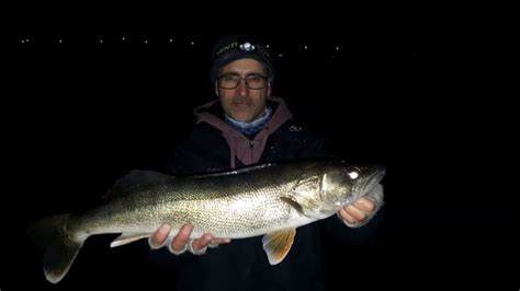 Fishing British Columbia River Walleye at Night From Shore - IN ...