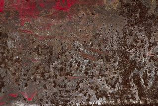 Texture : International R-130 : Red Paint on Rust [26 of 2… | Flickr