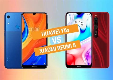 Huawei Y6s vs Xiaomi Redmi 8 specs comparison - GearOpen.com