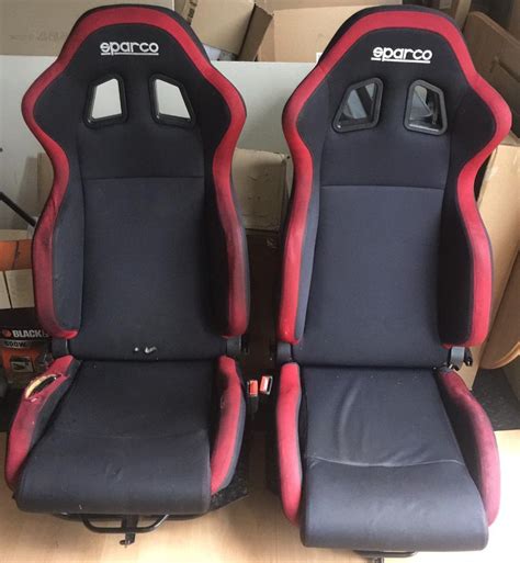 X2 Sparco R100 Reclining Bucket Seats *Read Description* | in ...