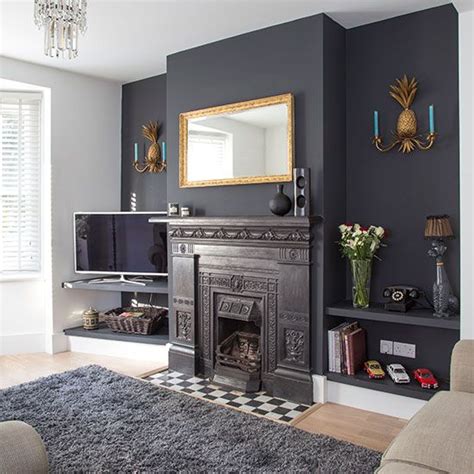 20 Ways with Paint: Dark Grey Living Room