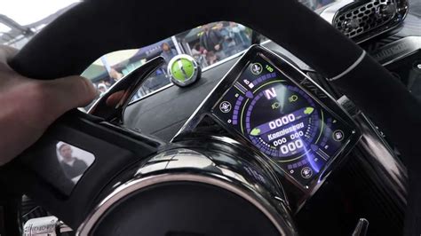 See Koenigsegg Jesko’s wheel-mounted gyroscopic speedo in action