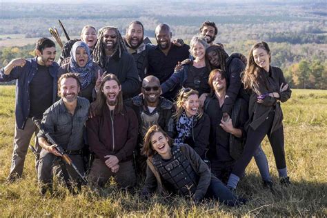 The Walking Dead's best behind-the-scenes photos