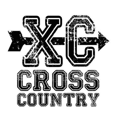 XC CC cross country t shirt design vector 29786111 Vector Art at Vecteezy