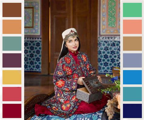 Persian Colors | Iranian Color Pallet | Combination Ideas