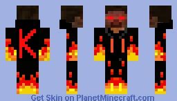 Super Evil HeroBrine Minecraft Skin