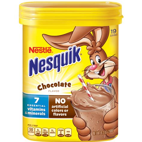 A Product of Nesquik Chocolate Powder 9.3 oz. - Pack of 3 - Walmart.com ...