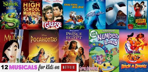 12 Musicals for Kids on Netflix #StreamTeam | Crazy Adventures in Parenting