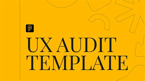 Free UX Audit Template for Figma - Easy Audit Notes