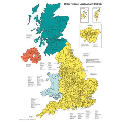 England, UK, Scotland, Wales, Northern Ireland, PowerPoint Map ...