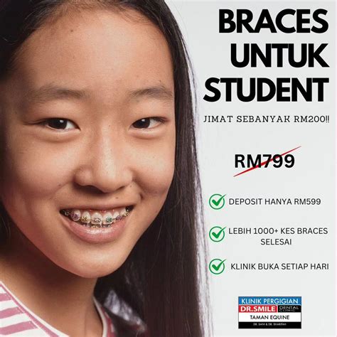 Klinik Dr Smile D-1-1 Braces Untuk Student - The Atmosphere Commercial Park